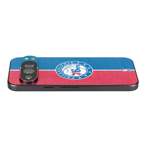NBA Philadelphia 76ers Canvas Split Pixel 9 Pro XL Skin